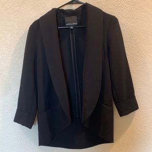 Simple black blazer
